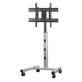 Chief Medium Flat Panel Floor Cart (Universal, Silver) MFCUS