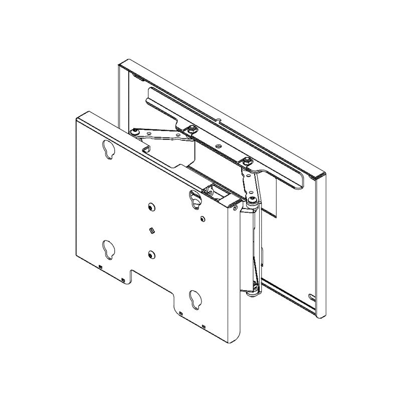 Chief Medium Hospitality Swing Arm Wall Mount (No Interface) MPT6000B