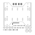 Chief Medium Interface Bracket (200x100, M6) MSB6040