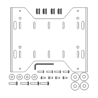Chief Medium Interface Bracket (200x100, M6) MSB6040