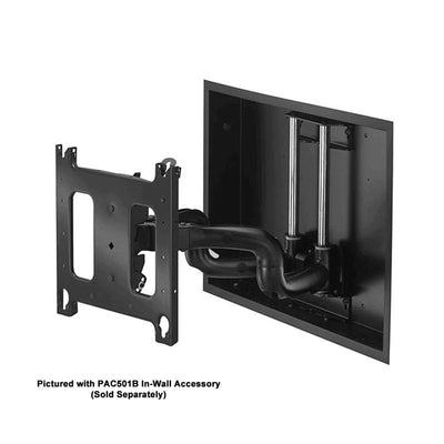 Chief Large Swing Arm In-Wall TV Mount PNRIW2000B, in-wall box rear view