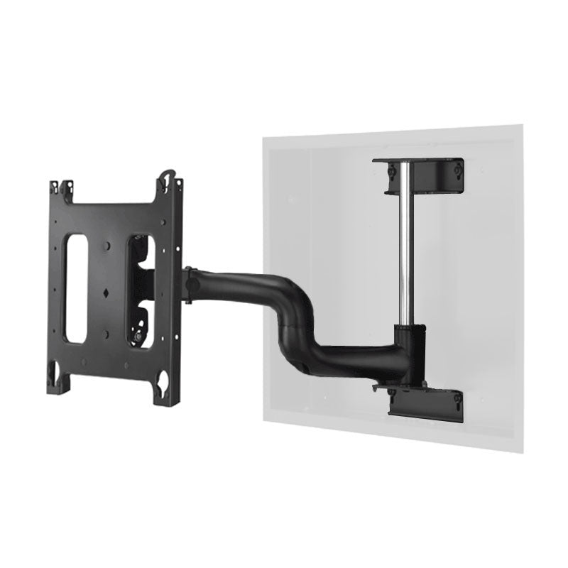 Chief Large Swing Arm In-Wall TV Mount (Dedicated, 22 in Ext) PWRIW2000B
