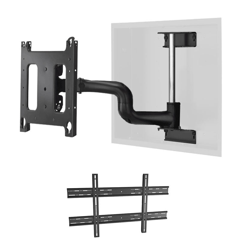 Chief Large Swing Arm In-Wall TV Mount (Universal, 22 in Ext) PWRIWUB