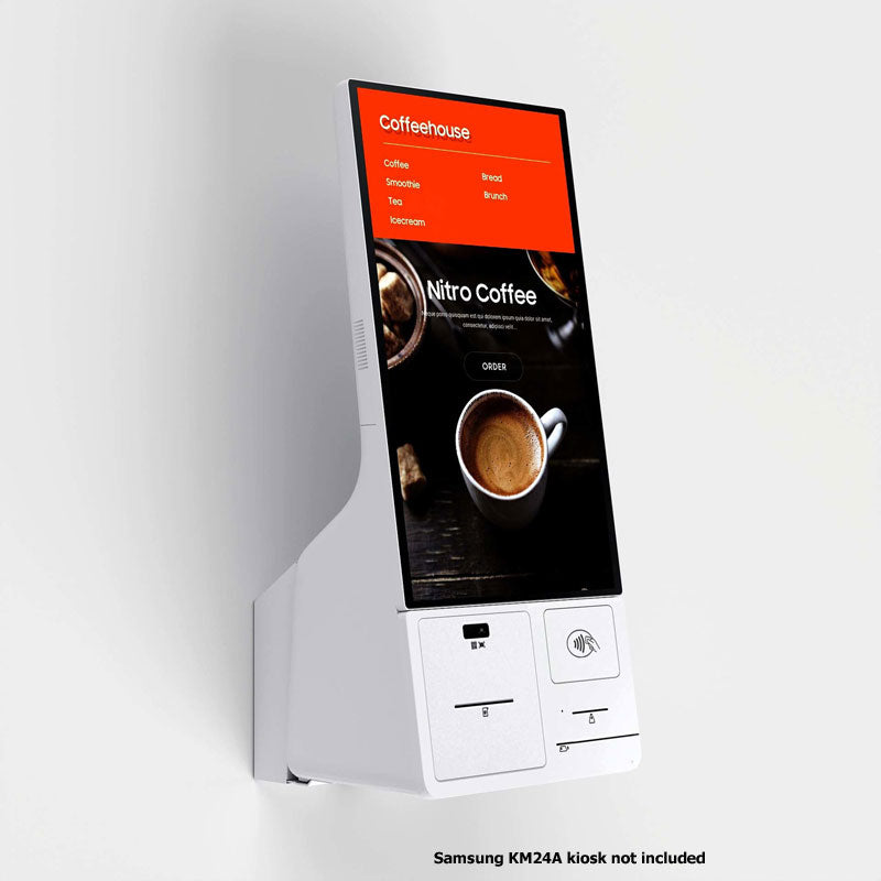 Chief Samsung Kiosk Wall Mount SKM24AW, self-service kiosk wall mount front view