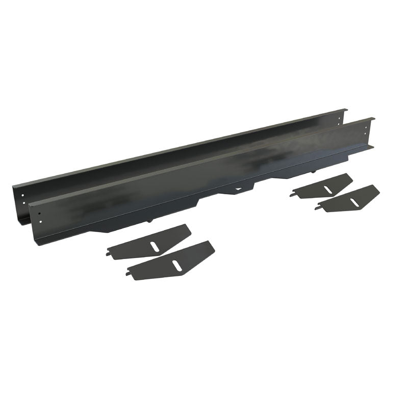 Chief TiLED Side Covers TILSC2HIFH, wall mount rail and brackets