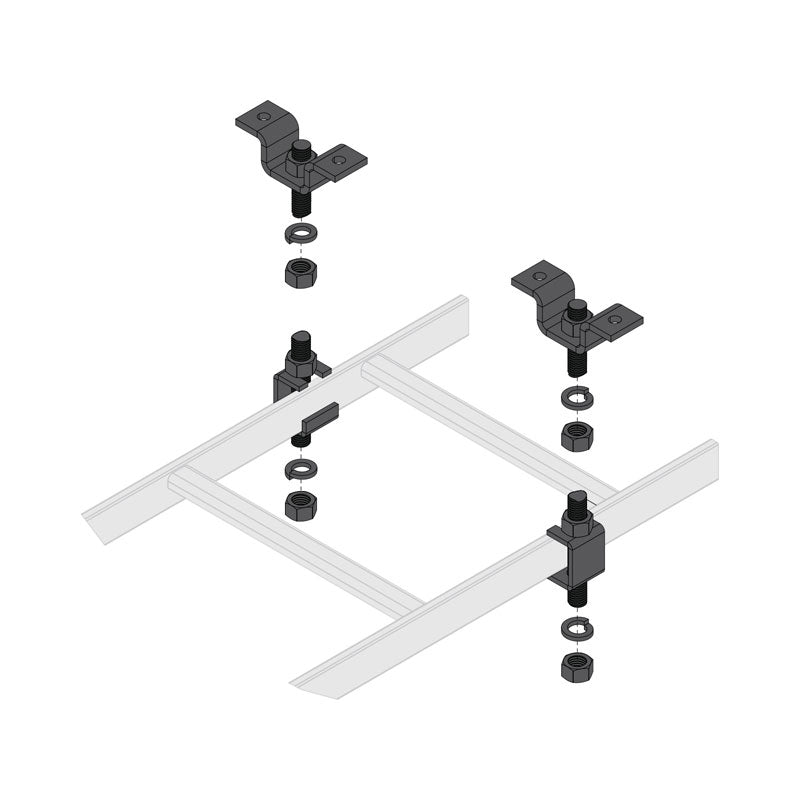 Middle Atlantic Ladder Ceiling Kit (5/8 inch) CLH-5/8CHK