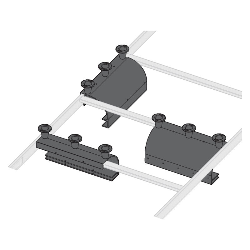 Middle Atlantic Ladder End Drop (8 W, Spools) CLH-ED8