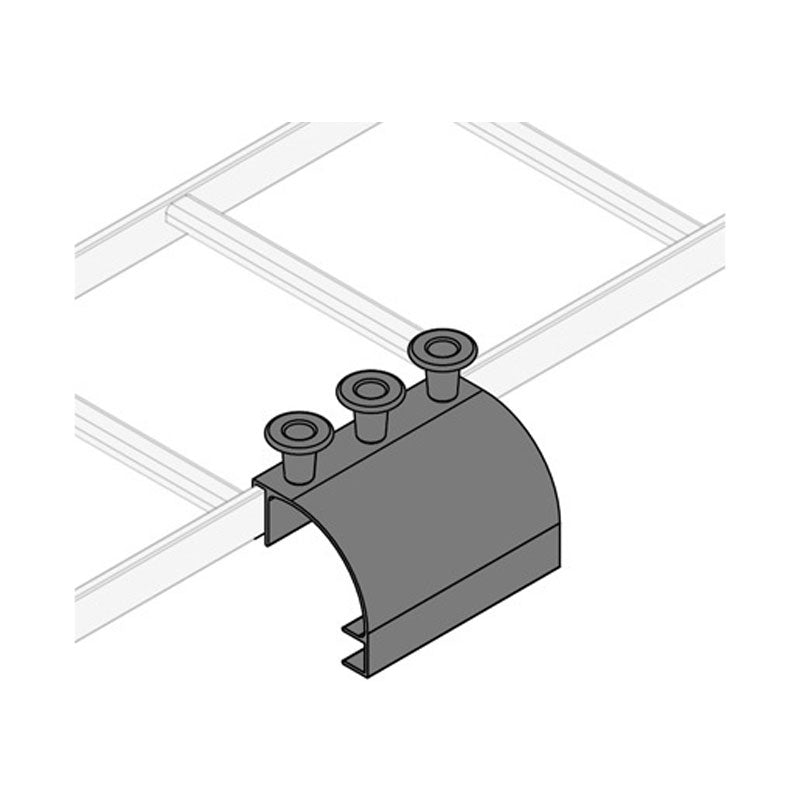 Middle Atlantic Ladder Side Drop (8 W, Spools) CLH-SD8