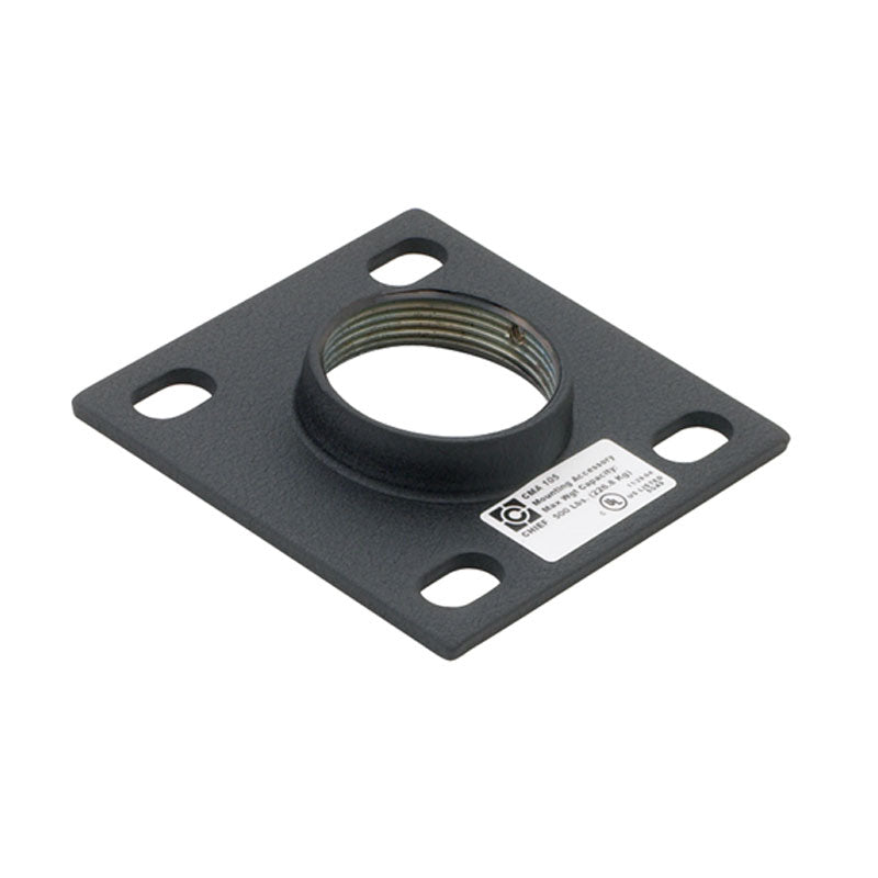 Chief CMA 4 inch Ceiling Plate with 1.5 inch NPT Opening CMA105
