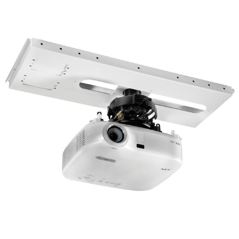 Peerless-AV Lightweight Above Grid Suspended Ceiling Plate CMJ500R1, projector ceiling mount installed