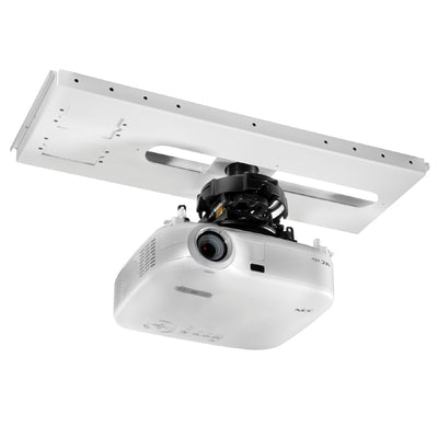 Peerless-AV Lightweight Above Grid Suspended Ceiling Plate CMJ500R1, projector ceiling mount installed