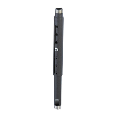 Chief Speed Connect Adjustable Column (12-18 inches, Black) CMS012018