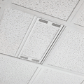 Chief 1 x 2 Plenum Rated Storage Box CMS491P2, ceiling tile access panel closed