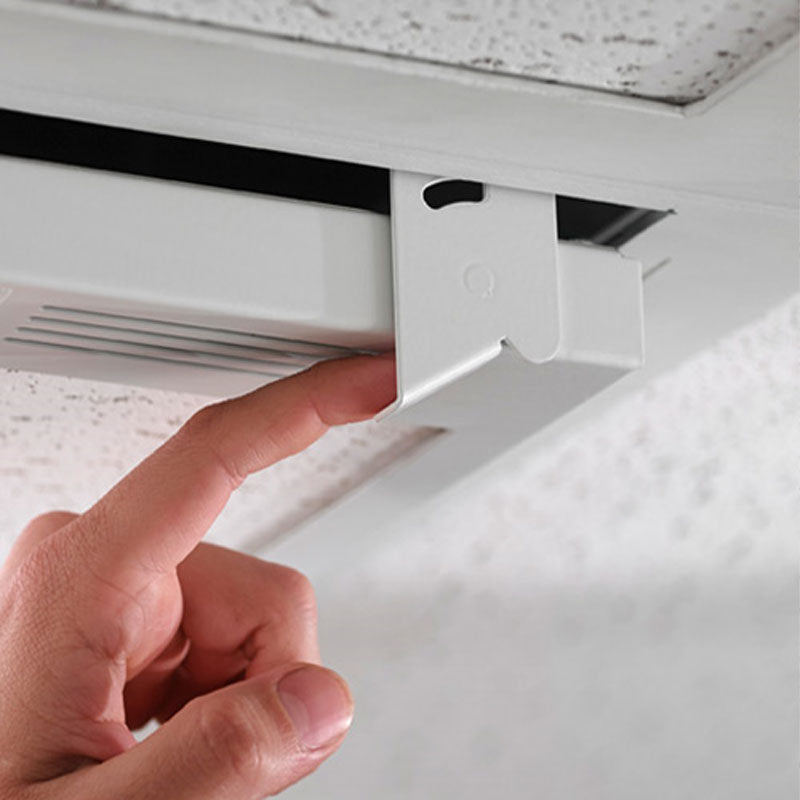 Chief 2 x 2 Plenum Rated Storage Box CMS492P2, ceiling access panel latch operation