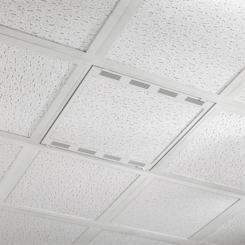 Chief 2 x 2 Plenum Rated Storage Box CMS492P2, ceiling access panel closed
