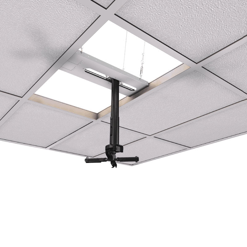 Crimson Adj Height Suspended Ceiling Projector Kit (JR2, 12-18 in) JKS2-18A