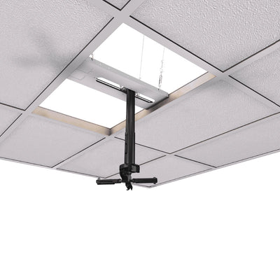 Crimson Adj Height Suspended Ceiling Projector Kit (JR2, 12-18 in) JKS2-18A