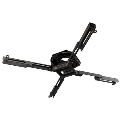 Crimson Adj Height Suspended Ceiling Projector Kit JKS2-18A, universal projector mount angled view