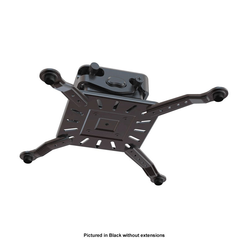 Crimson SyncPro Micro Adjust Extended Projector Mount (70 lbs, WHT) JR3XLW