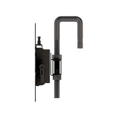 Crimson Medium Pivot TV Wall Mount P37H, tilting clamp mount side view