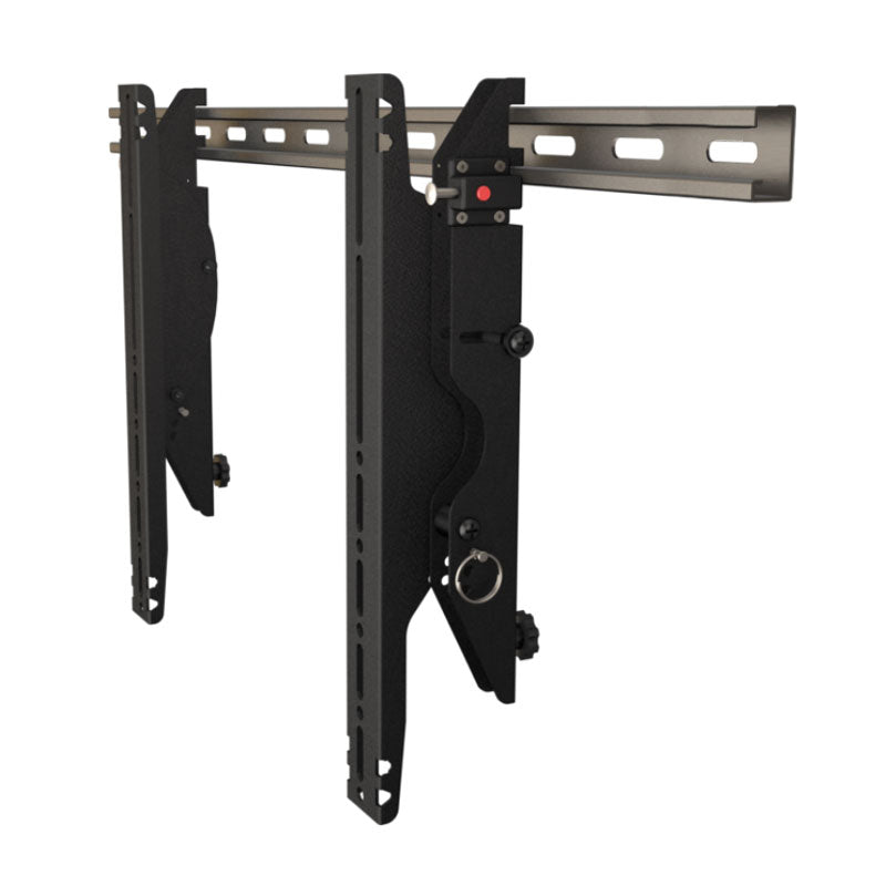 Crimson Unistrut Menu Board Brackets WMLU-G2, articulating TV wall mount side view