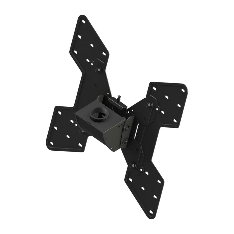 Crimson Large TV Ceiling Mount C47V, VESA adapter plate rear three-quarter view