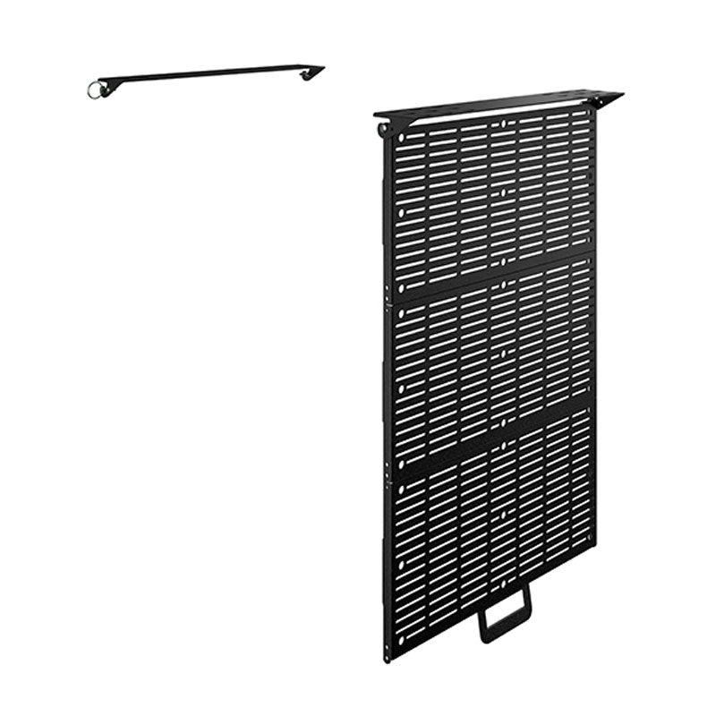 Chief Proximity Under Table Component Storage Panel CSPH, sliding rack shelf tray front three-quarter view