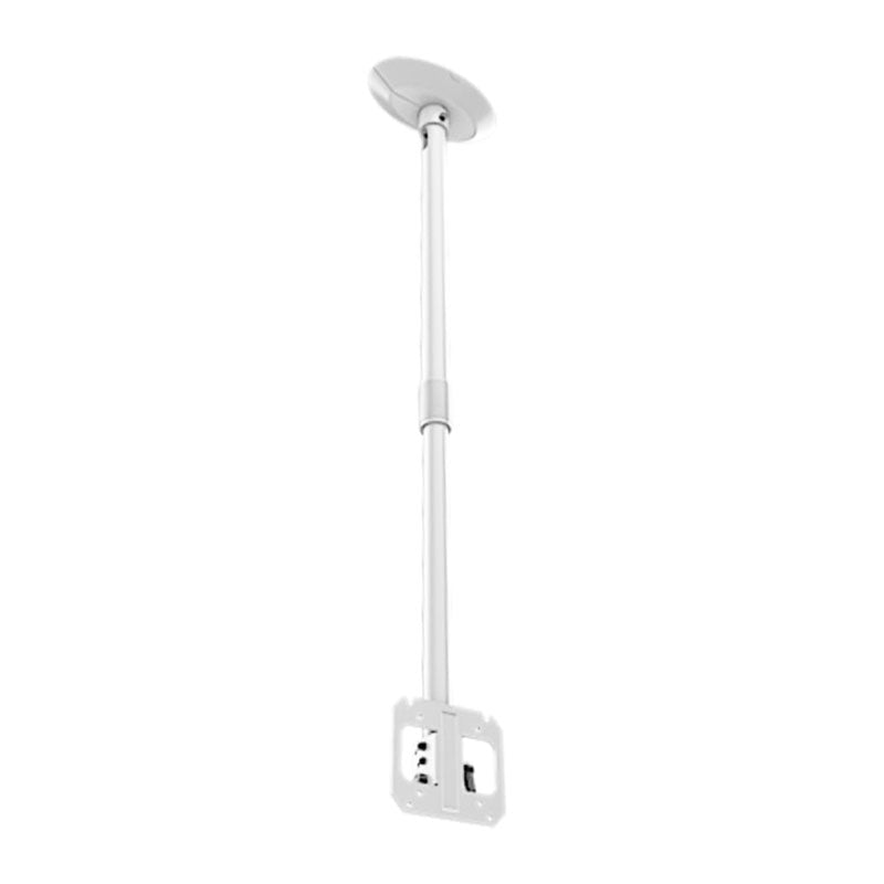 Crimson Small Complete Ceiling TV Mount Kit (2-4 ft, White) CV100S-24AW