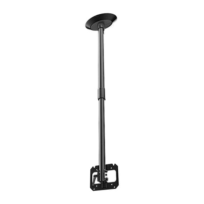 Crimson Small Complete Ceiling TV Mount Kit CV100S-24A, ceiling display mount angled view