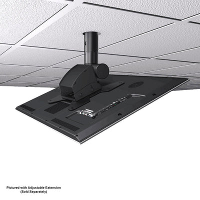 Crimson CXT-KIT1 Extreme Tilt Above Grid Flush Ceiling Mount Kit, display ceiling-mounted at an adjustable viewing angle