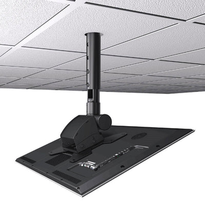 Crimson CXT-KIT9 Extreme Tilt Ceiling Mount Kit, ceiling display mount installed rear view