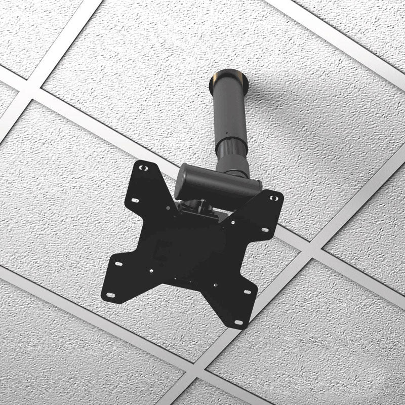 Crimson CXT-KIT9 Extreme Tilt Ceiling Mount Kit, ceiling display mount VESA plate installed