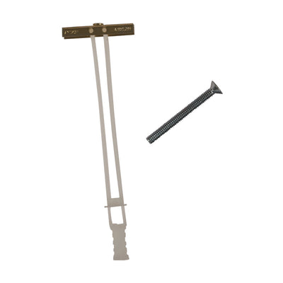 Crimson Metal Stud and Drywall Toggle Bolts (1000 Bulk Pack) HT1000