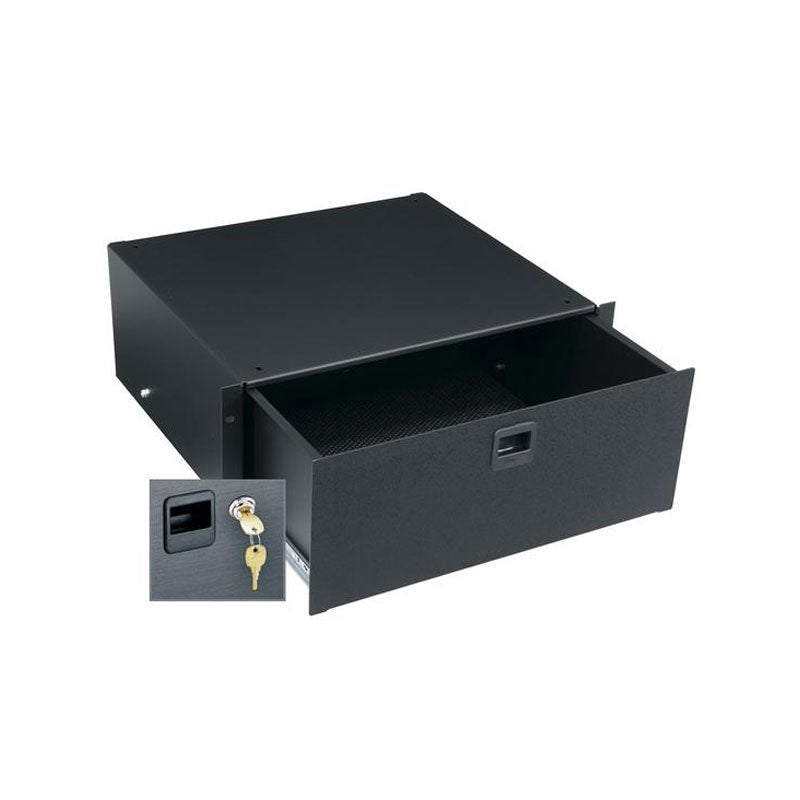 Middle Atlantic Rack Drawer (4 RU, Anodized, Lock) D4LK