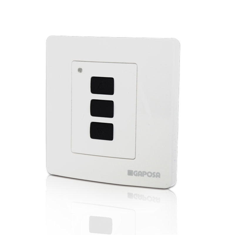 Da-Lite Radio Frequency Single Channel Wall Switch (220V Wireline) 29470