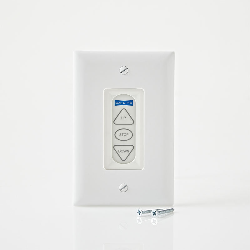Da-Lite Replacement Smart Low Voltage Control Switch (White) DL16622