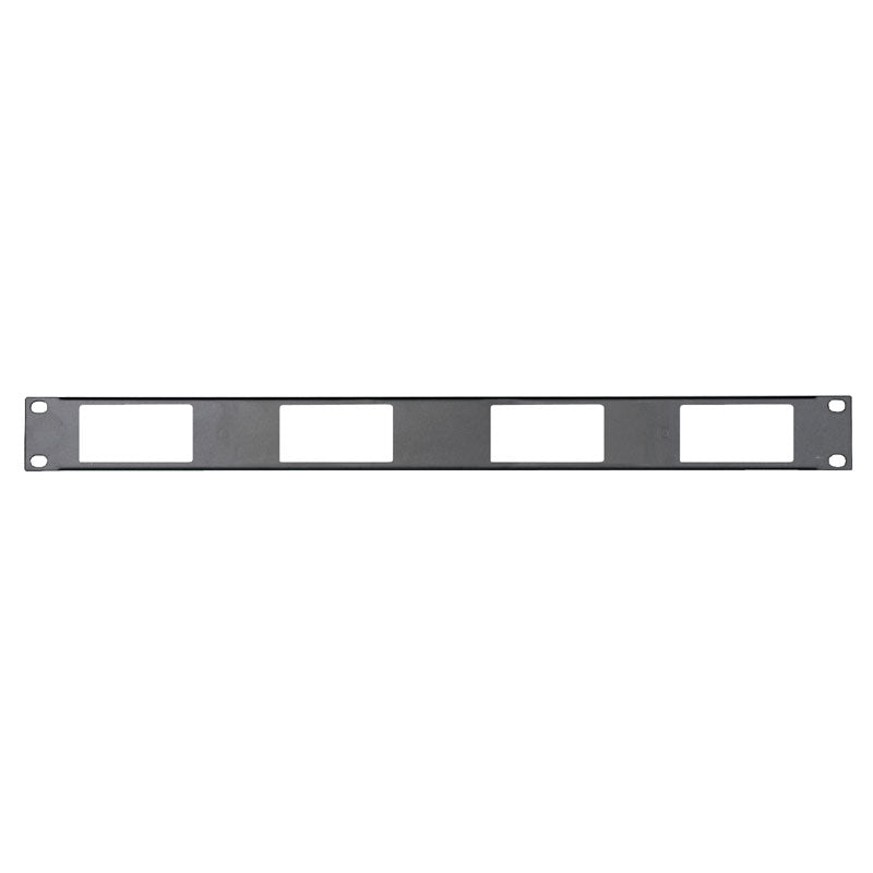 Middle Atlantic Panel (1 RU, Accepts 4 Decora Device) DECP-1X4