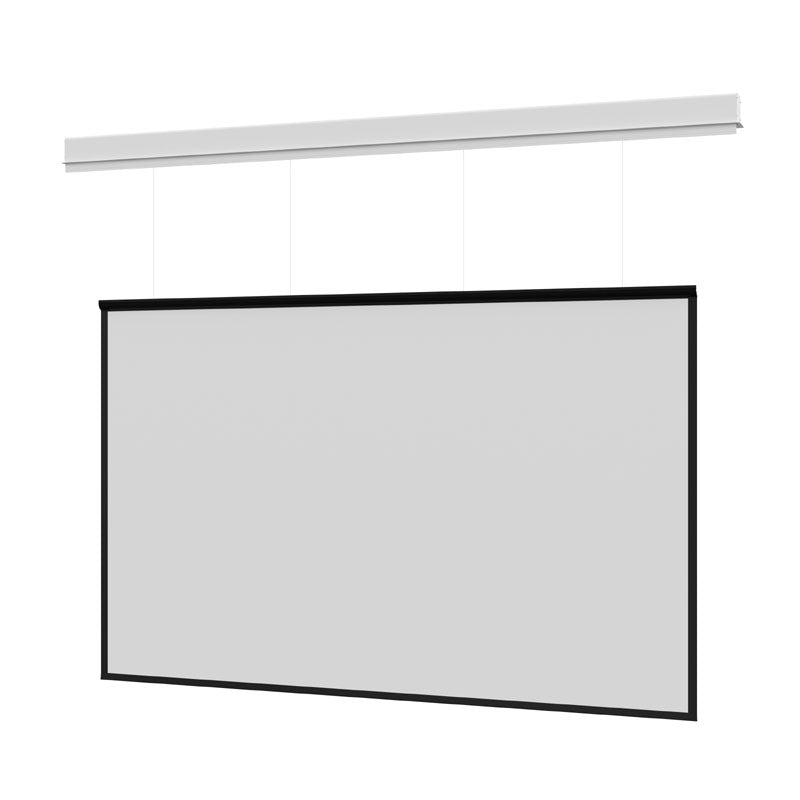 Da-Lite DL100319LF Myriad Conceal REC Electric Screen, ceiling-recessed projection screen front view