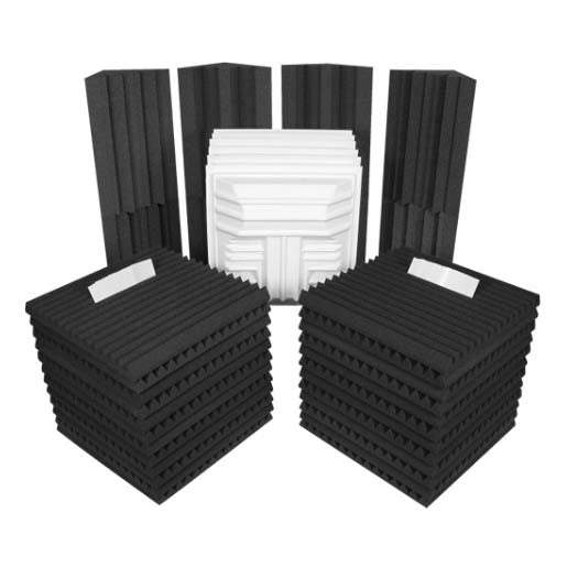 Auralex Acoustics Deluxe Plus Roominator Sound Control Kit (Charcoal) ROOMDLXPLUSCHA