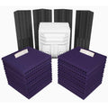 Auralex Acoustics Deluxe Plus Roominator Sound Control Kit (Purple and Charcoal) ROOMDLXPLUSPUR