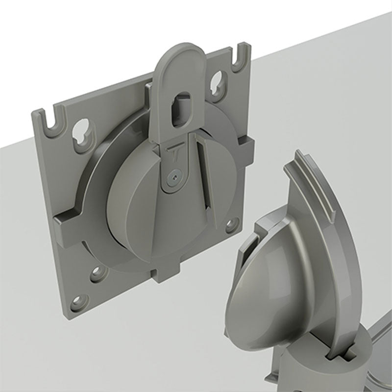 Chief Koncis Monitor Arm Mount DMA2S, monitor quick-release plate detail