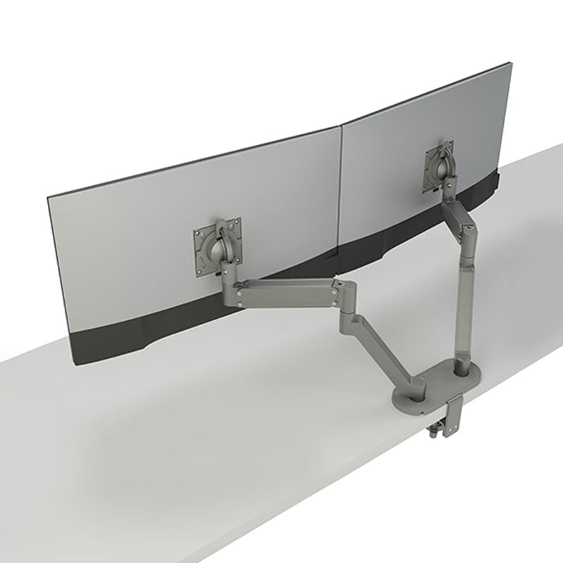 Chief Konc?s Monitor Arm Mount (Dual, Dynamic, Silver) DMA2S
