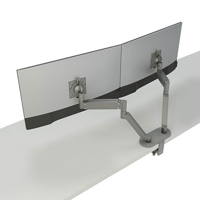 Chief Konc?s Monitor Arm Mount (Dual, Dynamic, Silver) DMA2S