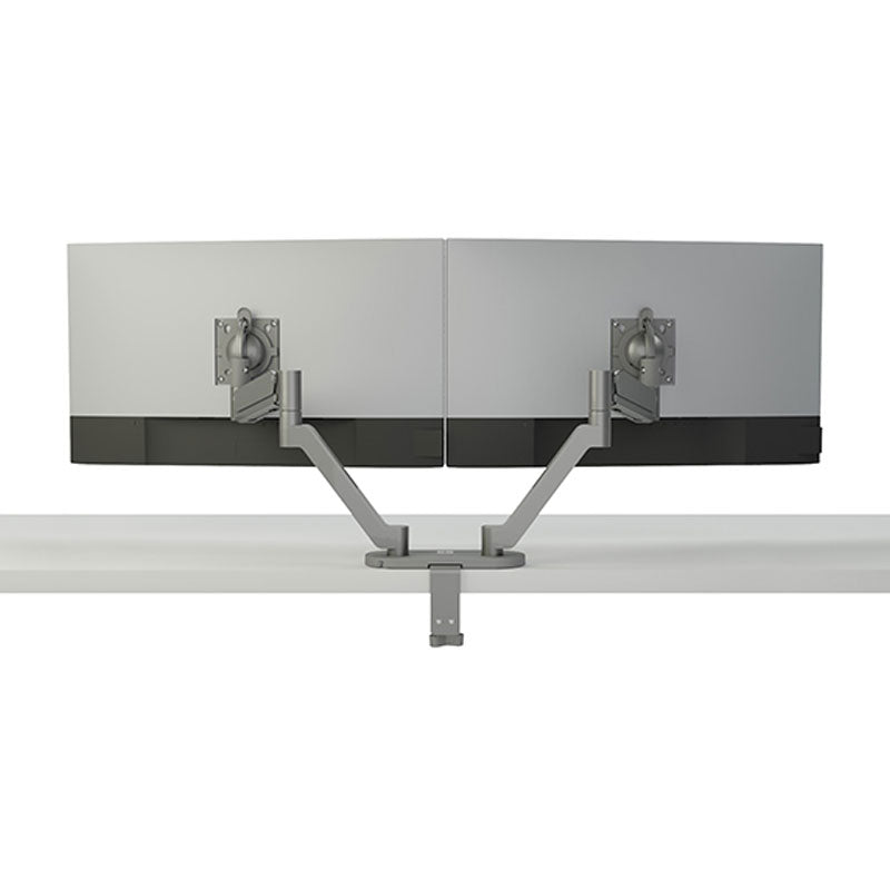 Chief Koncis Monitor Arm Mount DMA2S, dual-monitor desk mount rear view