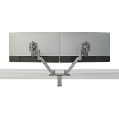 Chief Koncis Monitor Arm Mount DMA2S, dual-monitor desk mount rear view