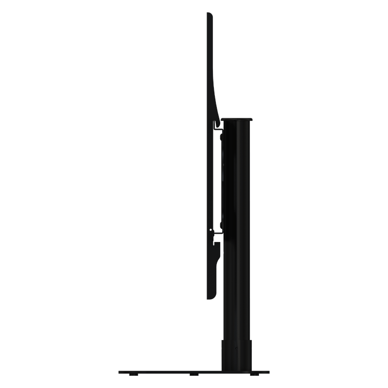 Crimson Large Tabletop Pedestal DS55, tabletop display mount side view