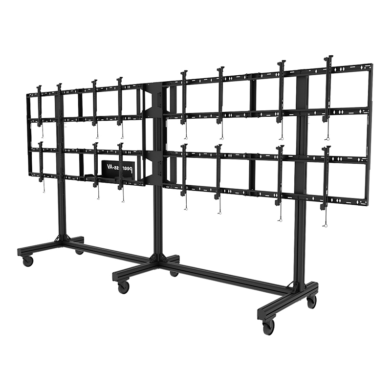 Peerless 4x2 Video Wall Cart DS-C555-4X2