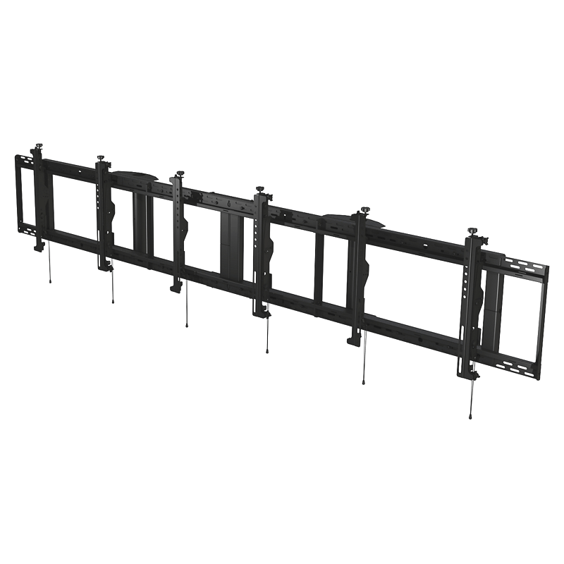 Peerless 3x1 Menu Board Ceiling Mount for 40-42 inch Screens DS-MBZ942L-3X1