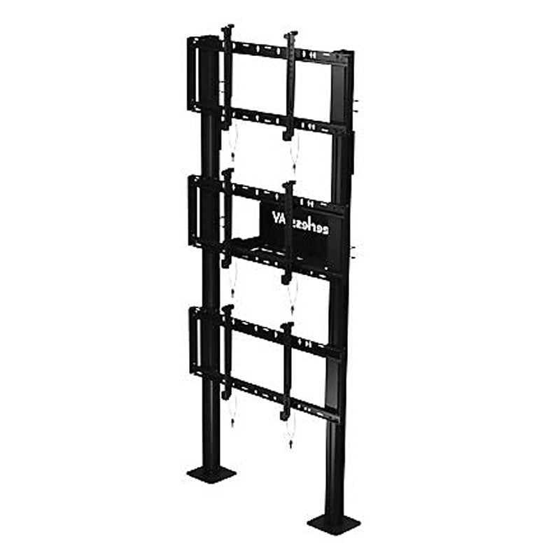 Peerless 1x3 Video Wall Bolt Down Stand DS-S560-1X3
