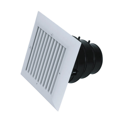 Middle Atlantic Duct Cool System DUCT-COOL-2PT, ceiling vent grille angled view